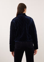 Quilted Velvet Reversible Jacket