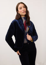 Quilted Velvet Reversible Jacket