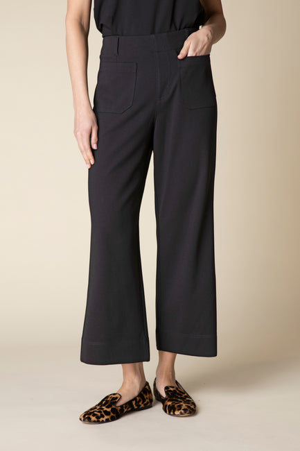 Luxe Ponte Flood Pant