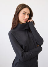 Cowl Neck Pocket Sweater