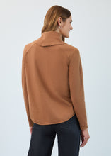 Cowl Neck Pocket Sweater