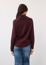 Cowl Neck Pocket Sweater