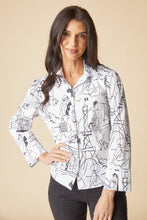 Destination Print shirt