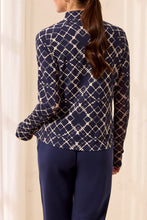 Mock Neck Zip-Up Cardigan