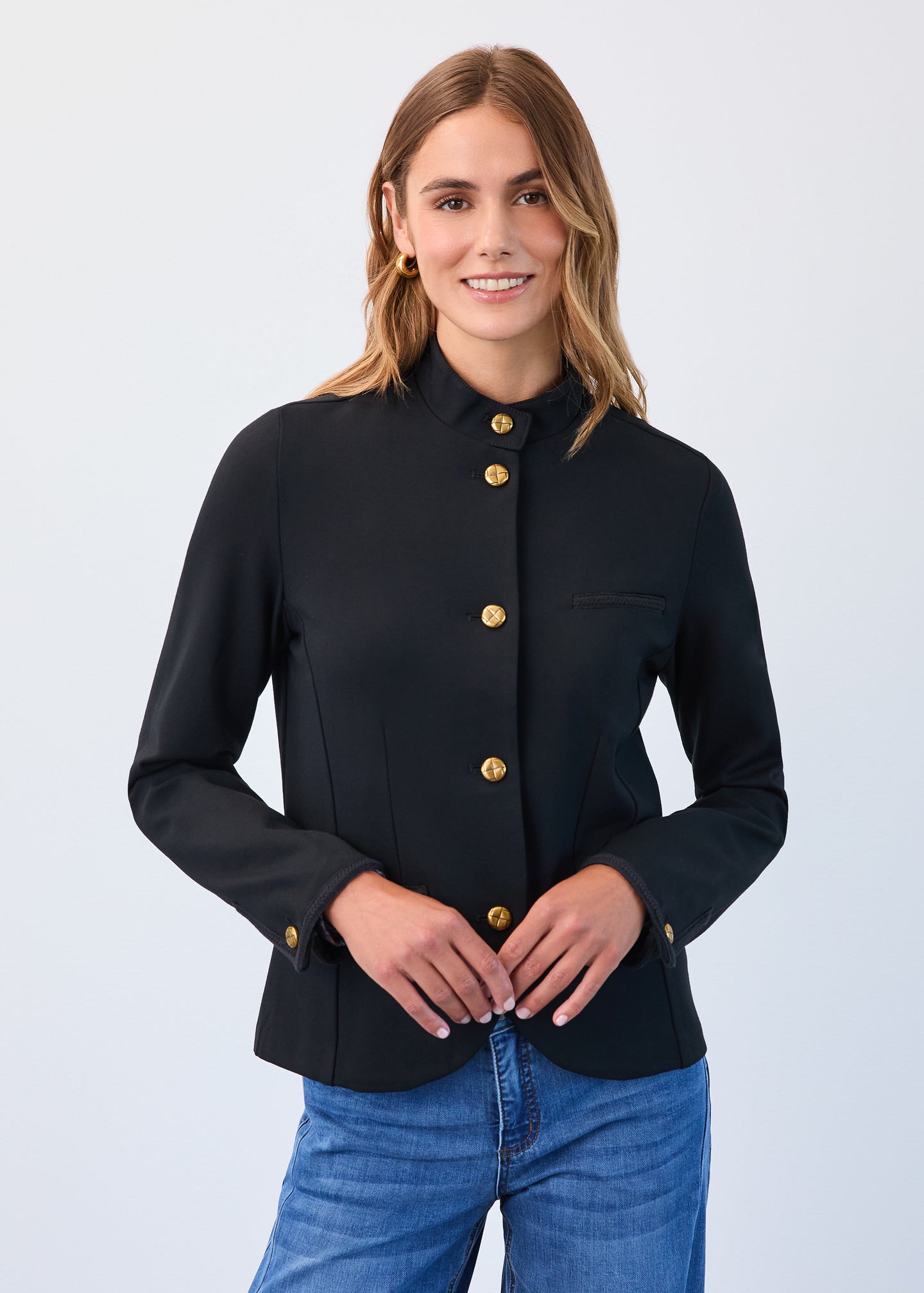 Braid Detail Blazer