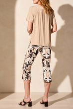 Crew Neck Top with Back Shirring