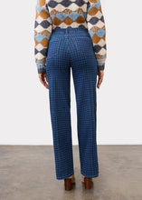 Houndstooth  Straight Leg Jean