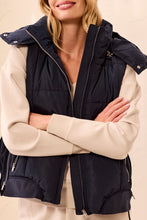 Quilted Vest with Removable Hood