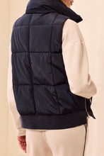 Quilted Vest with Removable Hood