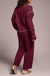 Blanket Stitch Sweater