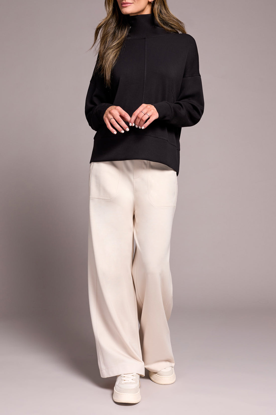 Funnel Neck Top