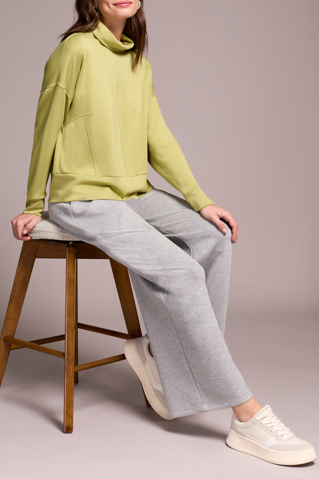 Funnel Neck Top
