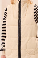 Knee-Length Quilted Vest