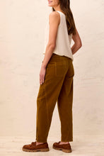 Ankle Length Pant with Button Vent