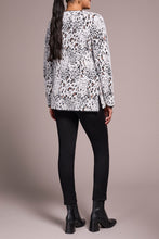 Brushed Animal Print Sweater