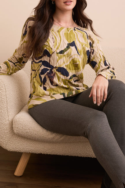 Printed Sweater