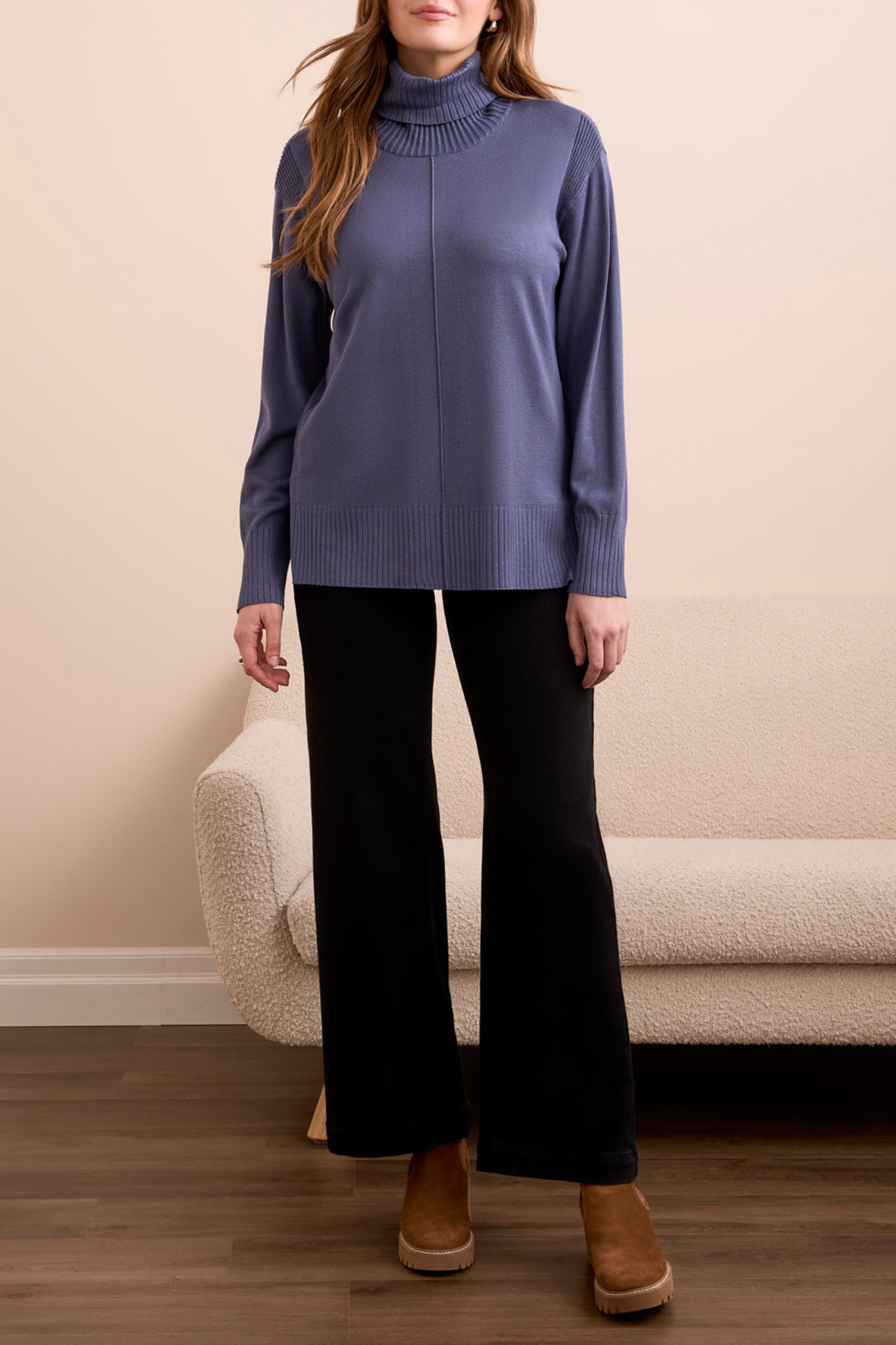 Long Turtleneck Sweater