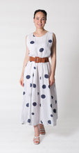 Polka Dot Linen Dress