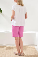 Cap Sleeve V-Neck Top