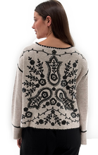 Black Sequined Sweater