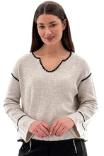 Black Sequined Sweater