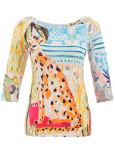 Simply ART Collection Top - 'Cheetah in The City'