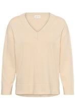 V-Neck Cotton/Cashmere Sweater