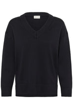 V-Neck Cotton/Cashmere Sweater