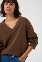 V-Neck Cotton/Cashmere Sweater