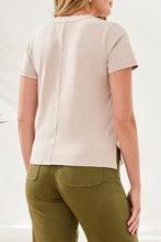 Rib V-Neck Tee