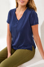 Rib V-Neck Tee