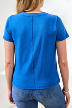 Rib V-Neck Tee