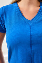 Rib V-Neck Tee