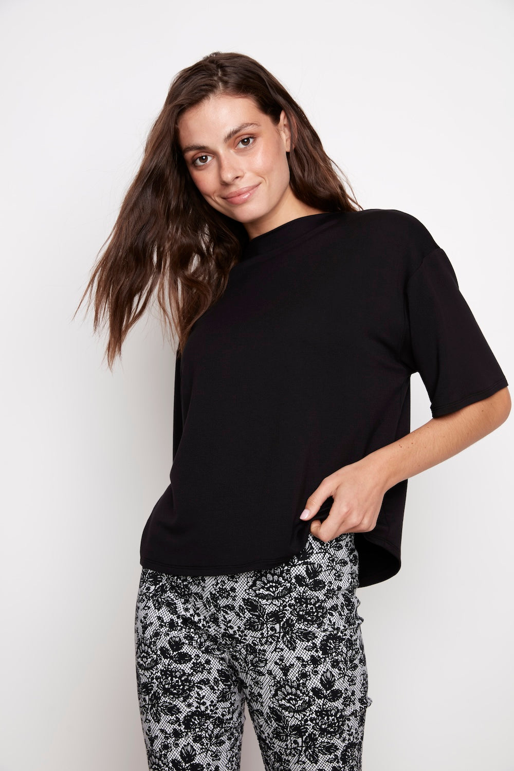 Elbow Sleeve Top