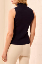 Sleeveless Funnel Neck Sweater