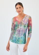 Floral Blur Top