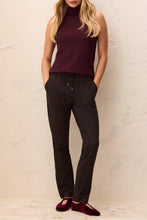 Tapered Leg Plaid Pant