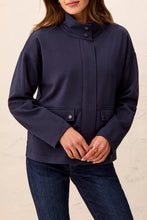 Zipper Front Snap Pocket Jacket