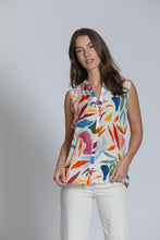 Mandarin Collared Blouse
