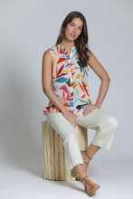 Mandarin Collared Blouse