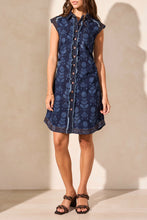 Printed Denim Dress