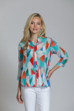 3/4 Sleeve mandarin Collar Blouse