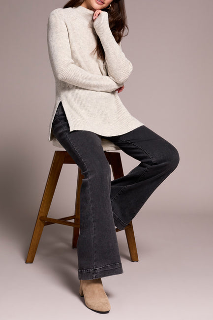 Heathered Knit Tunic
