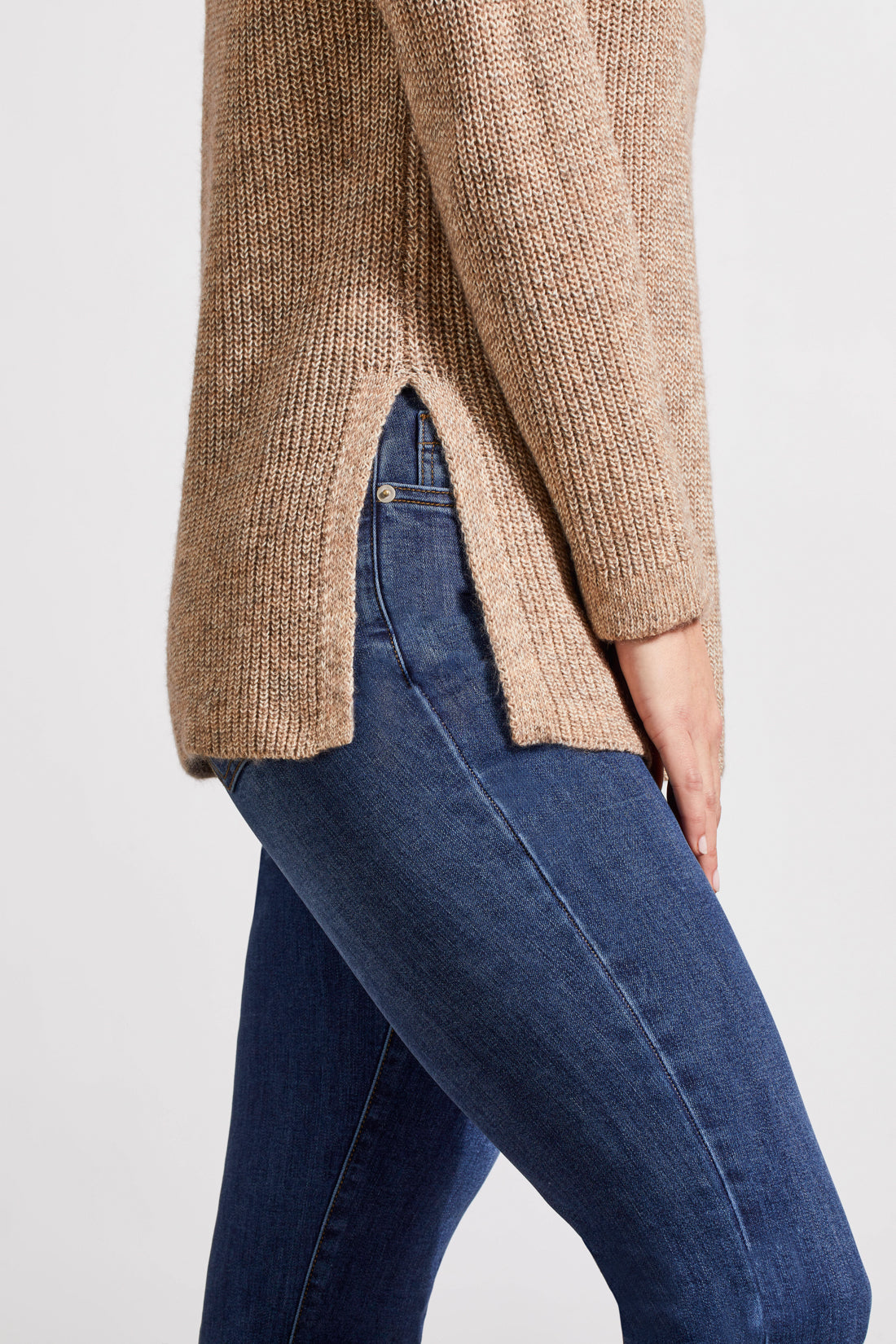 Side Slit Sweater