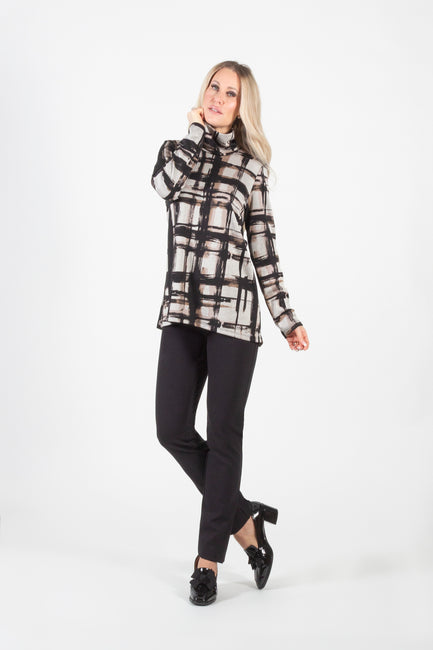 Sketch Plaid Tunic