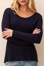 Scoop Neck Long Sleeve Tee