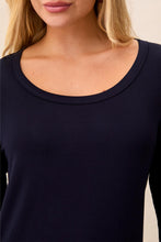 Scoop Neck Long Sleeve Tee