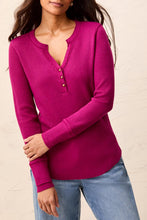 Henley Top with Buttons