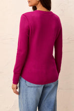 Henley Top with Buttons