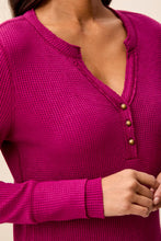 Henley Top with Buttons